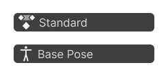 Layer types in the animation system